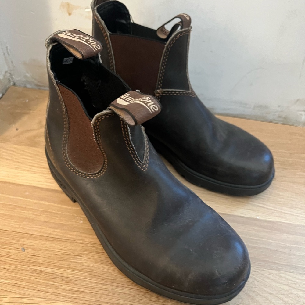 Blundstone 500 Brown leather boots